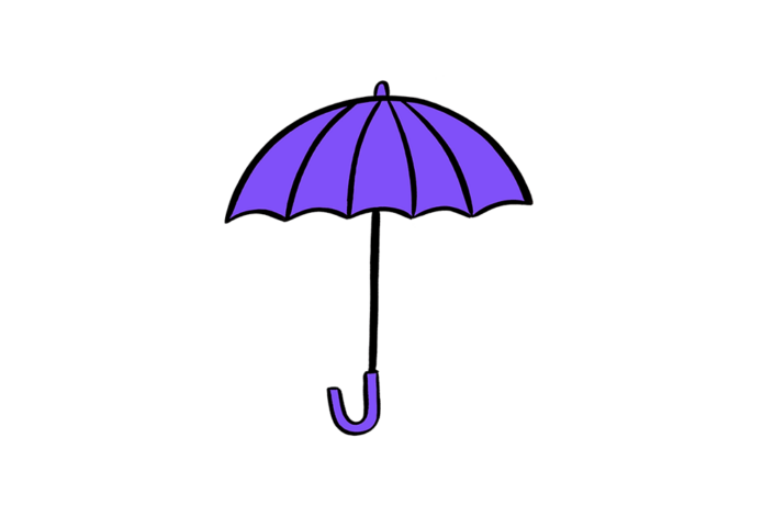 Purple Umbrella