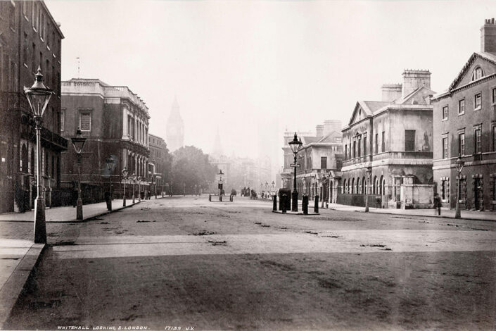 Whitehall, central London 1900s