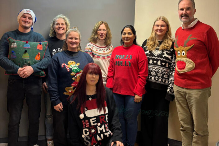 Festive Jumper Day 2024 at the Home Office
