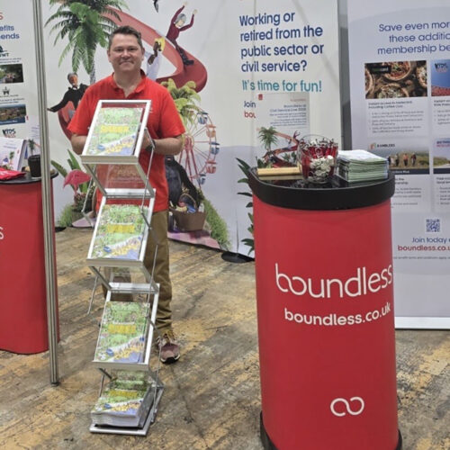 Pete from Boundless at Civil Service Live