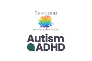 Spectrum Neurodiversity Network And Autism ADHD Logos