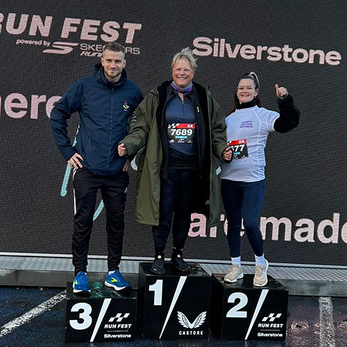 Matt Debs Lauren Silverstone Race Podium Nov2025