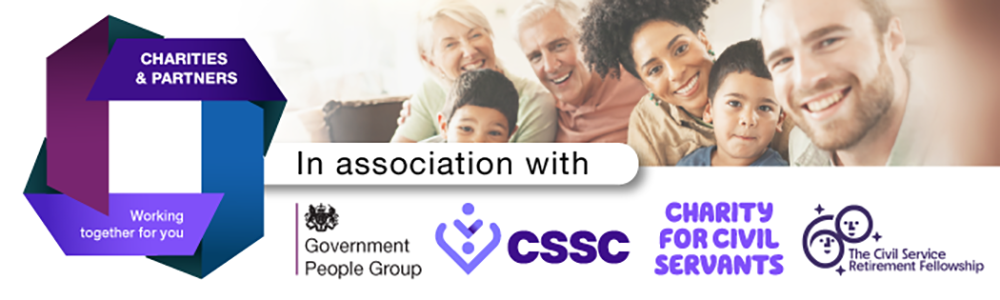 Charities and Partners event banner March 2026