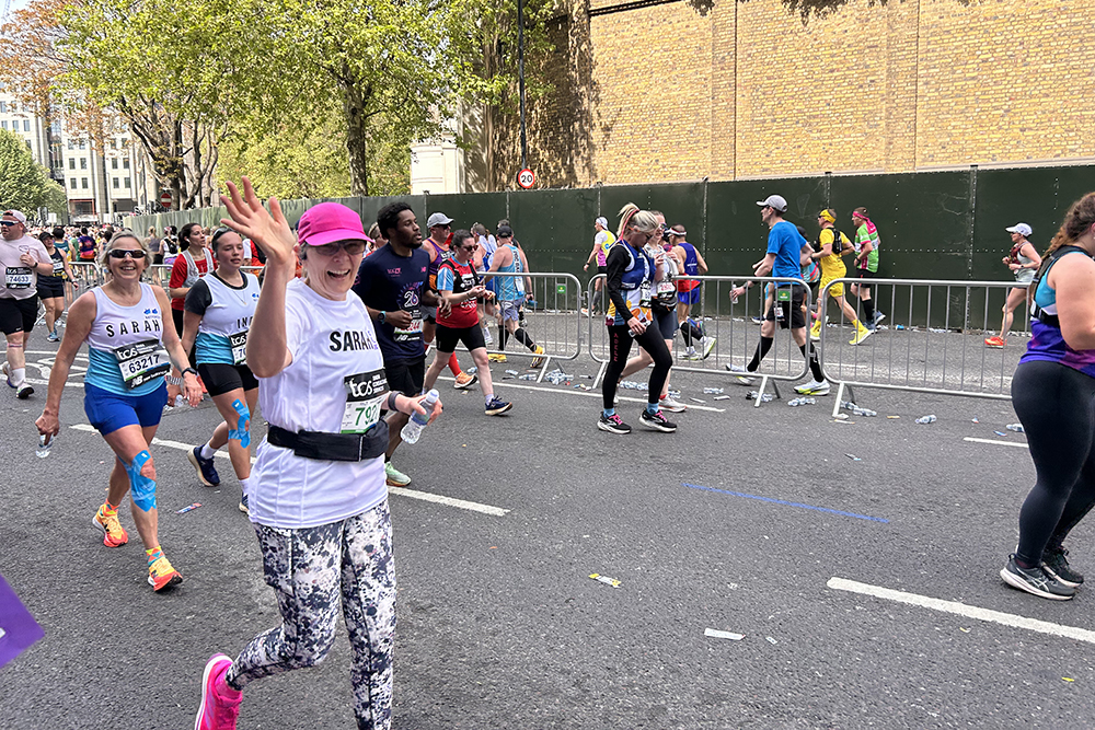 Sarah and the 2026 London Marathon